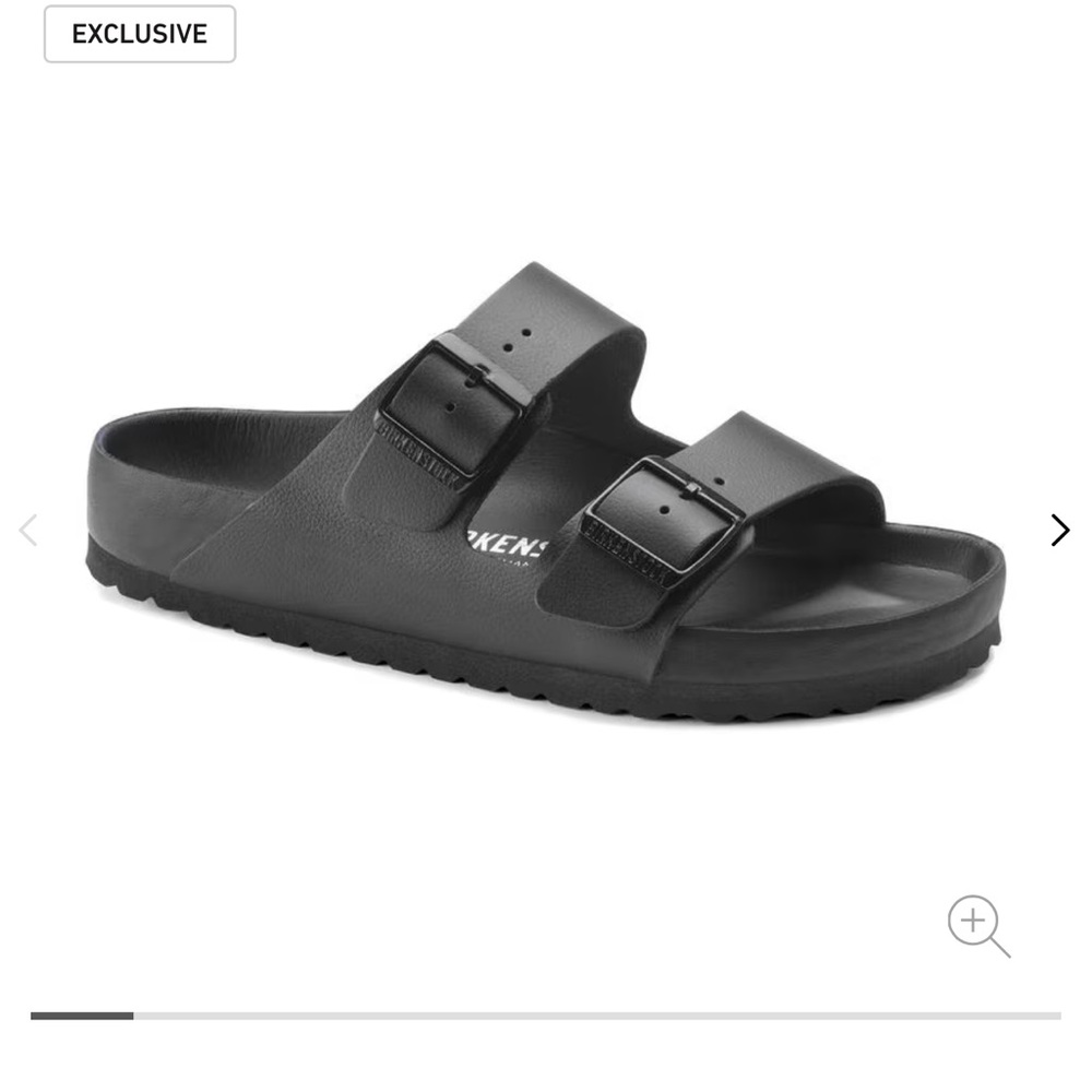 Birkenstock Black Arizona - 100% Leather